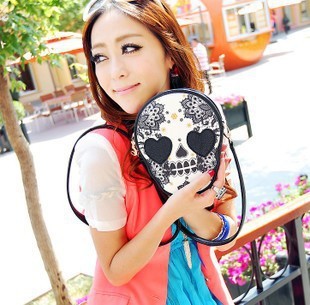 Trending Korean Version Of The Skull Shoulder Bag New Fashion Handbags