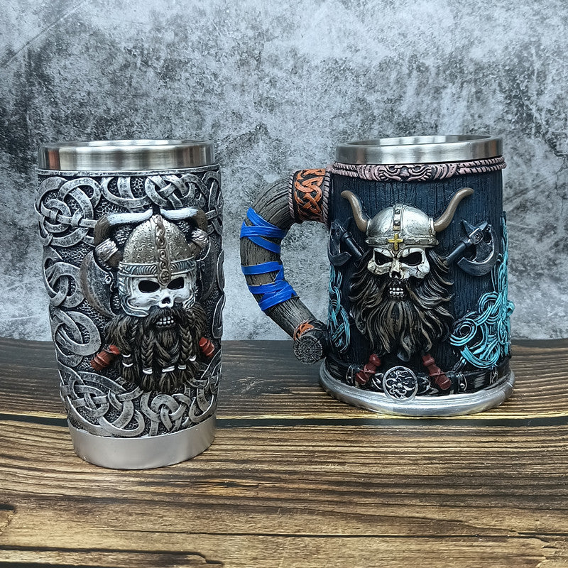 Personnalité de tasse à café Viking Vintage