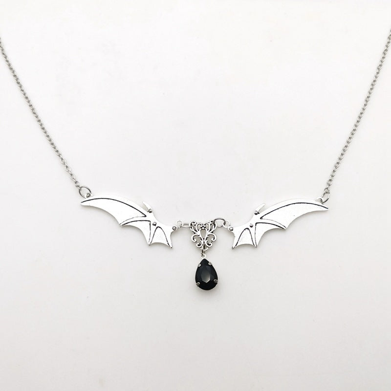 Vampire Bat Wings Collier Gothique Bijoux de Sorcellerie