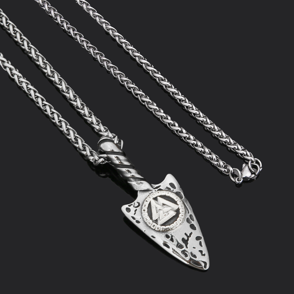 Hot Sale Nordic Viking Odin Amulet Pendant Necklace