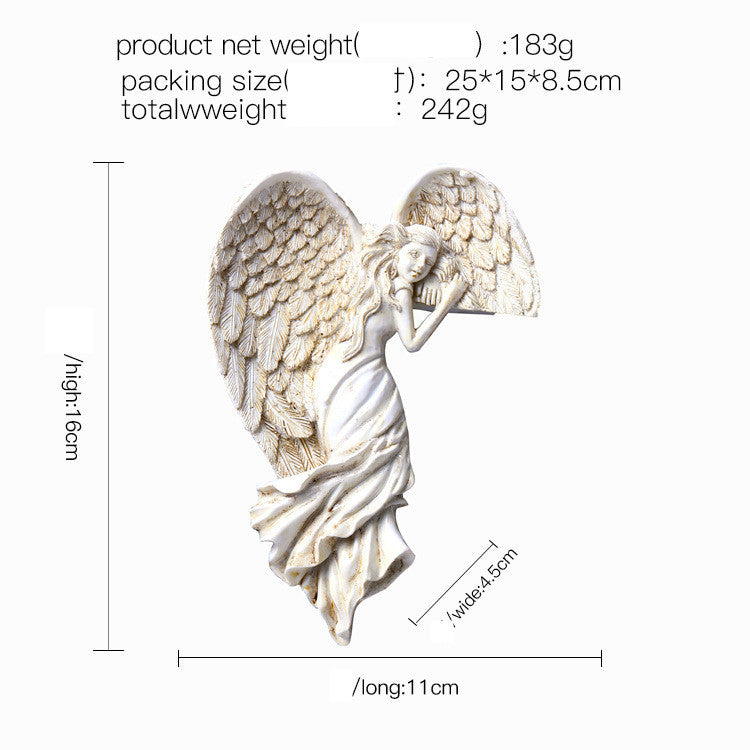 New Redemption Angel Doorframe Ornament Resin Pendant