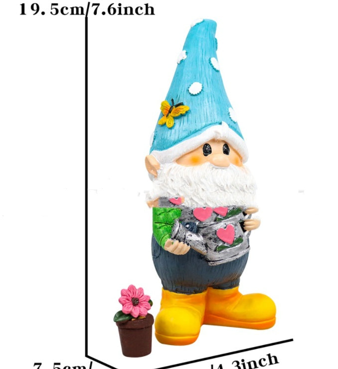 Decorative Lawn Statue And Flowerpot