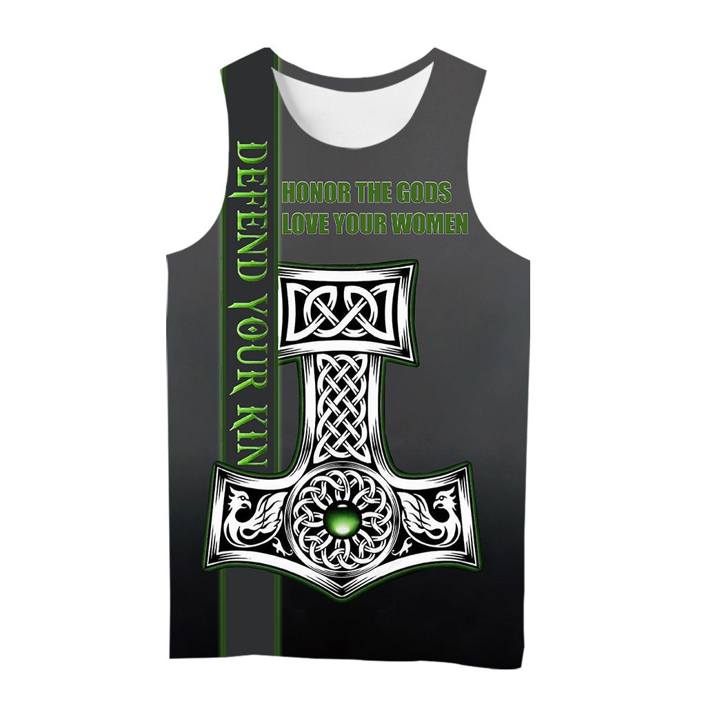 Digital Printing Viking 3D Vest
