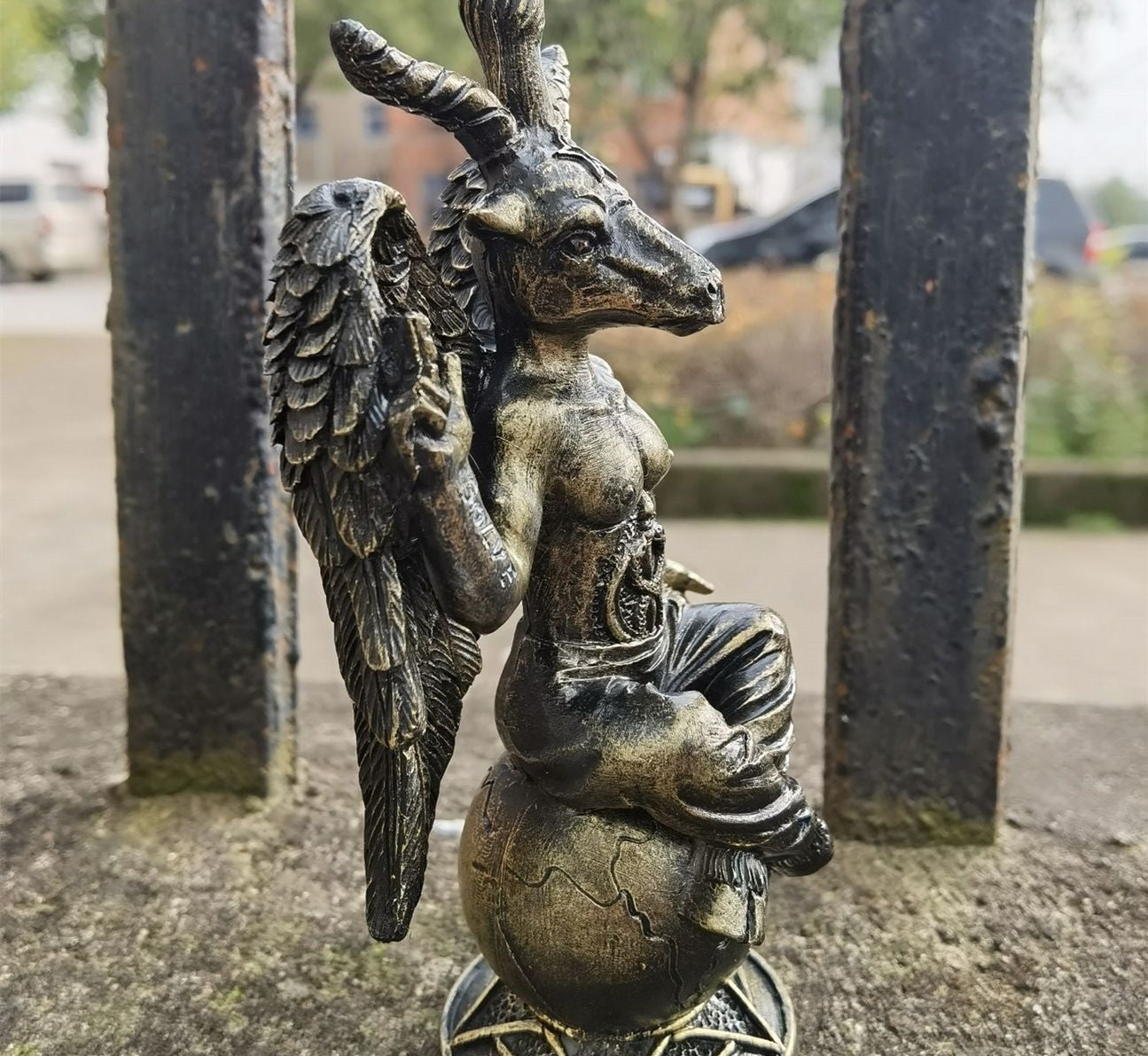 Zen Magic Goat Resin Crafts Home Ornament