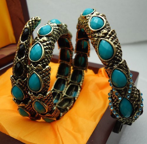 Multilayer snake-shaped bracelet bracelet