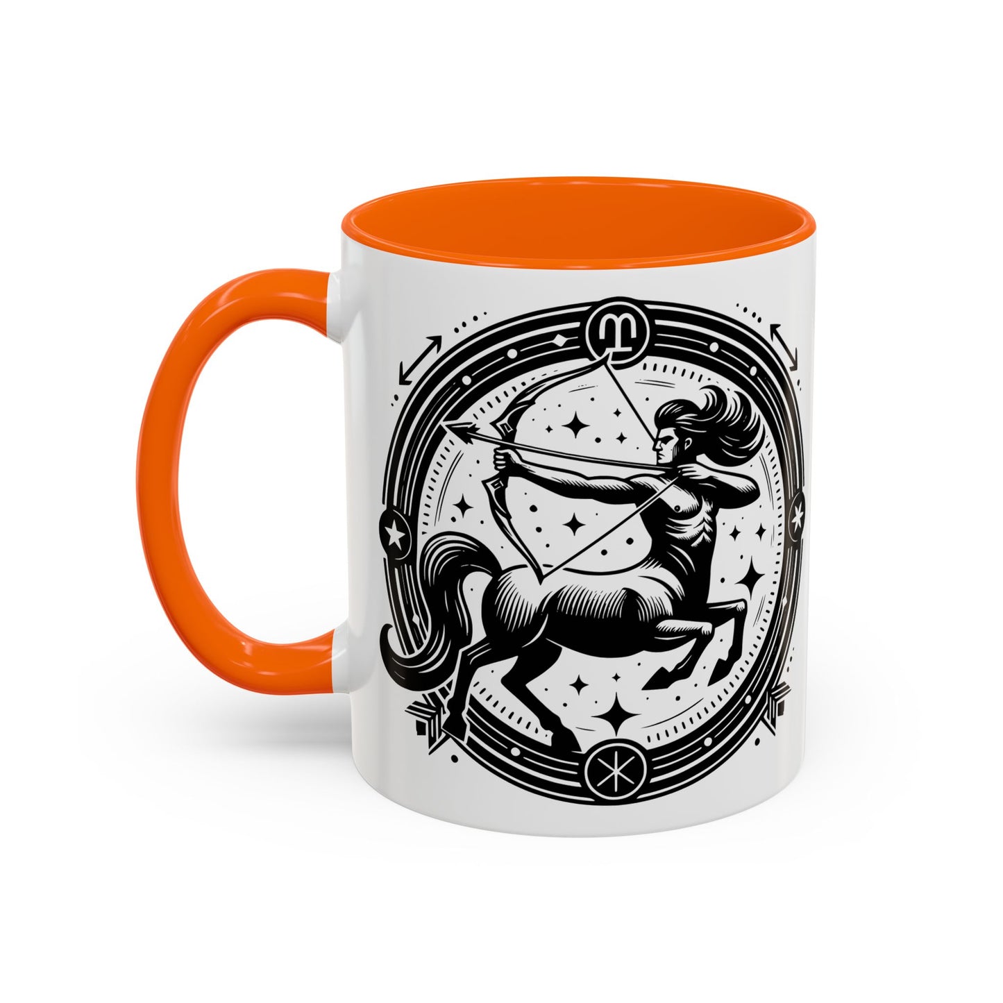 Zodiac Unicorn Coffee Mug, Astrology Gift, Horoscope Cup, Black Accents, Unique Unicorn Mug for Coffee Lovers