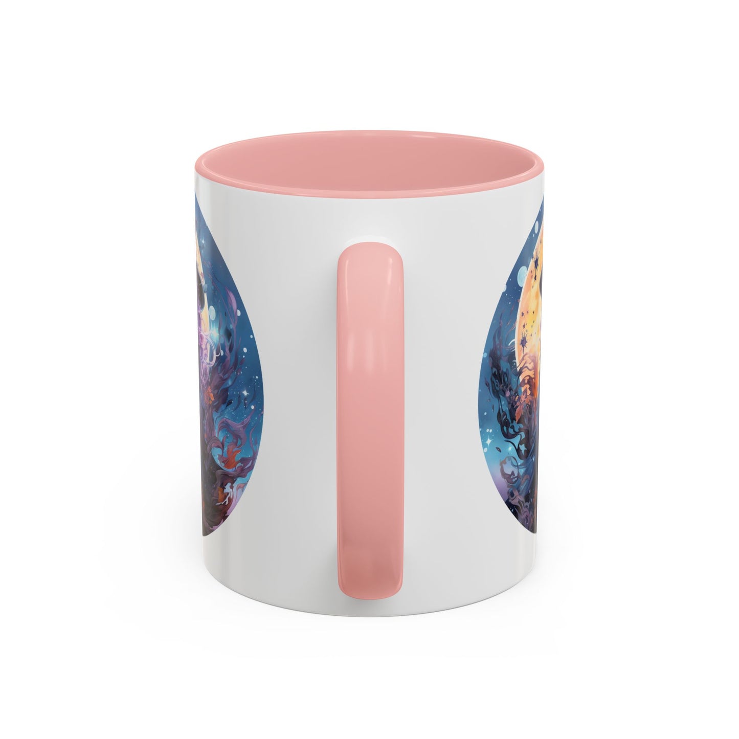 Mystical Witch Coffee Mug, Enchanted Mug, Cute Witch Gift, Magic Drinkware, Celestial Kitchen Decor, Unique Witchy Present
