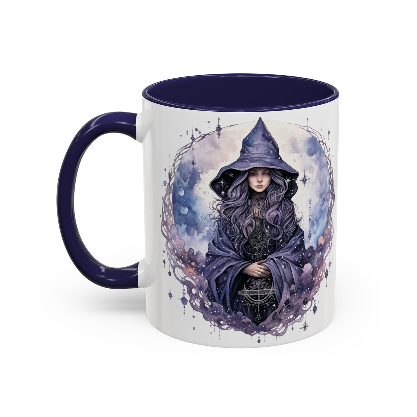 Mystical Witch Coffee Mug | Enchanted Gift for Tea Lovers, Halloween Decor, Witchcraft Lover, Celestial Home Decor, Unique Magic Mug