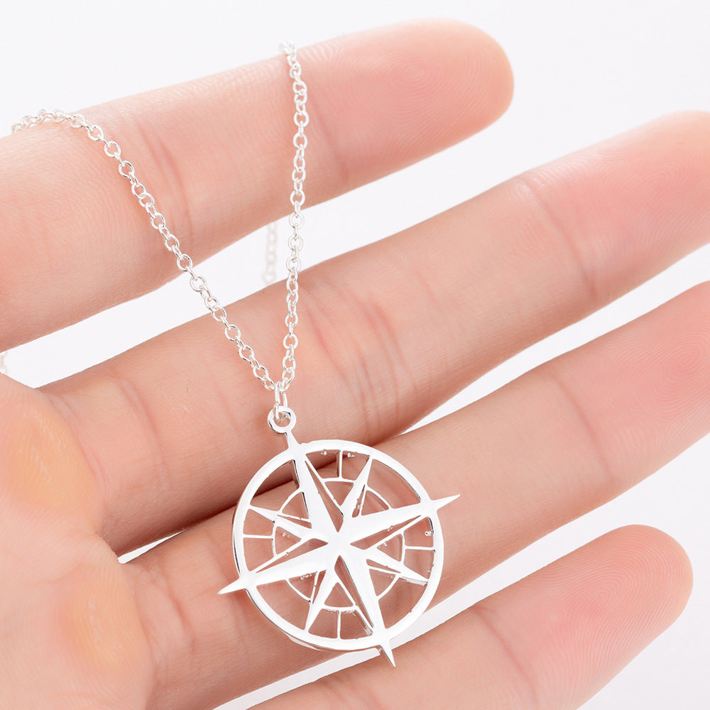 Magic Mountain Geometric Pyramid Mountain Necklace