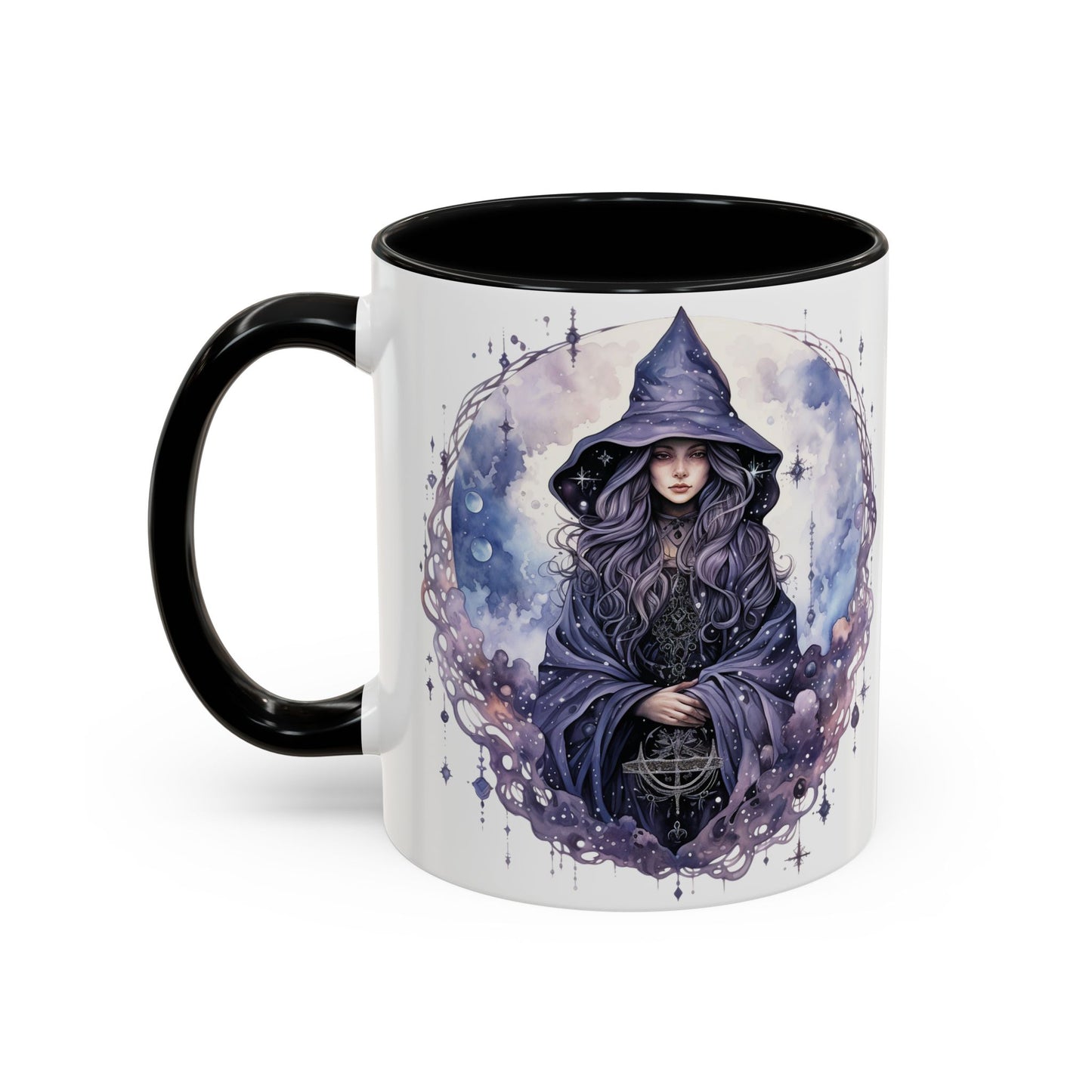 Mystical Witch Coffee Mug | Enchanted Gift for Tea Lovers, Halloween Decor, Witchcraft Lover, Celestial Home Decor, Unique Magic Mug