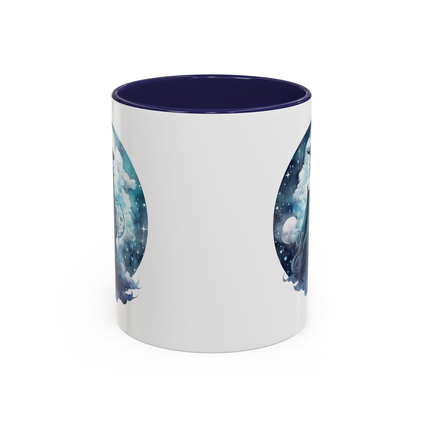 Celestial Dreamer Coffee Mug, Mystical Art Mug, Witchy Coffee Cup, Unique Gift for Her, Fantasy Mug, Astrology Theme