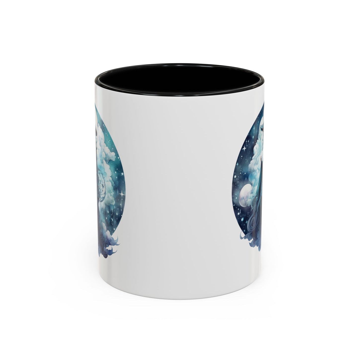 Celestial Dreamer Coffee Mug, Mystical Art Mug, Witchy Coffee Cup, Unique Gift for Her, Fantasy Mug, Astrology Theme