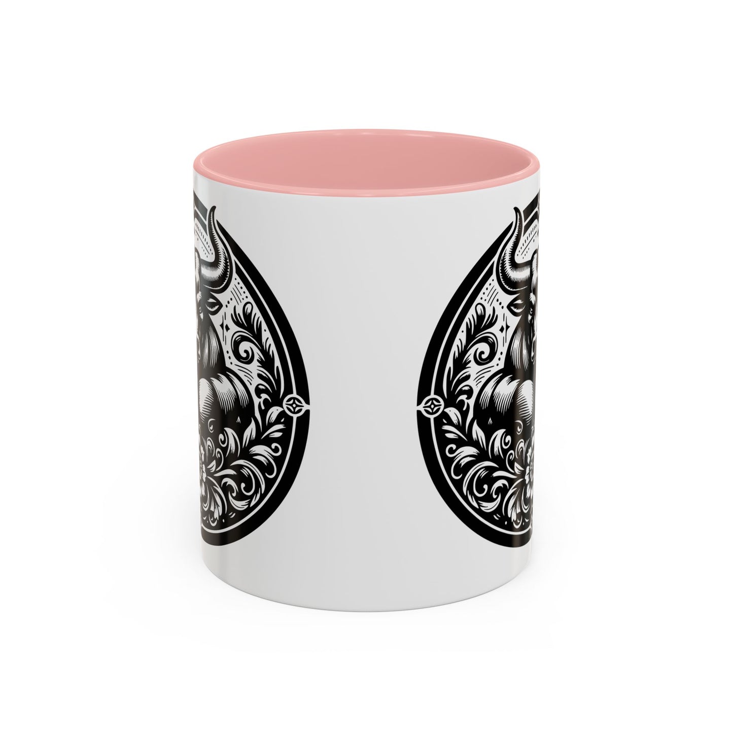 Bull-Themed Accent Coffee Mug for Animal Lovers, Unique Gift for Birthdays, Farmhouse Decor, Coffee Lover's Mug, 11oz and 15oz Options