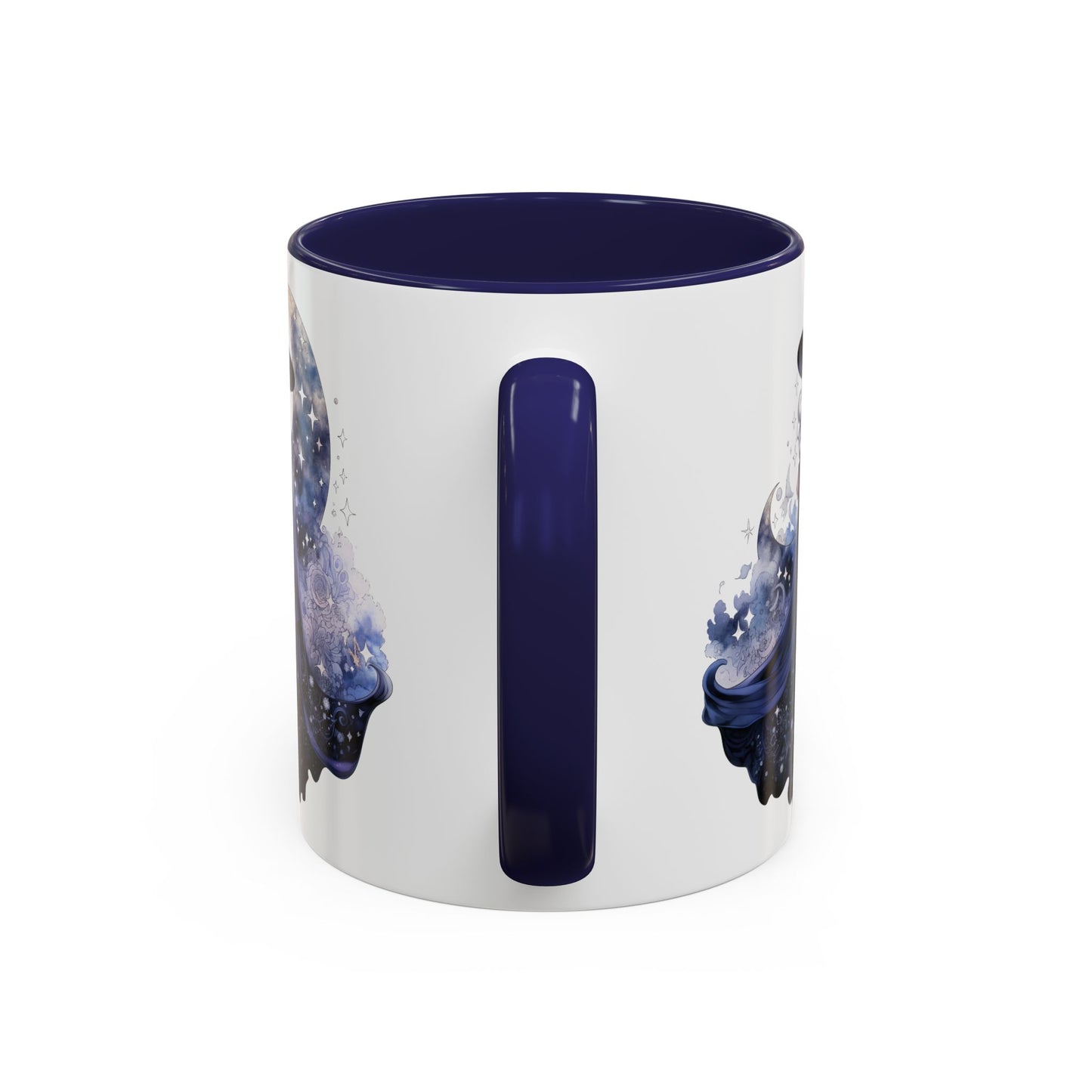 Mystical Sorceress Coffee Mug, Celestial Mug, Witch Coffee Cup, Astrology Drinkware, Enchanted Gift, Moon Phase Mug