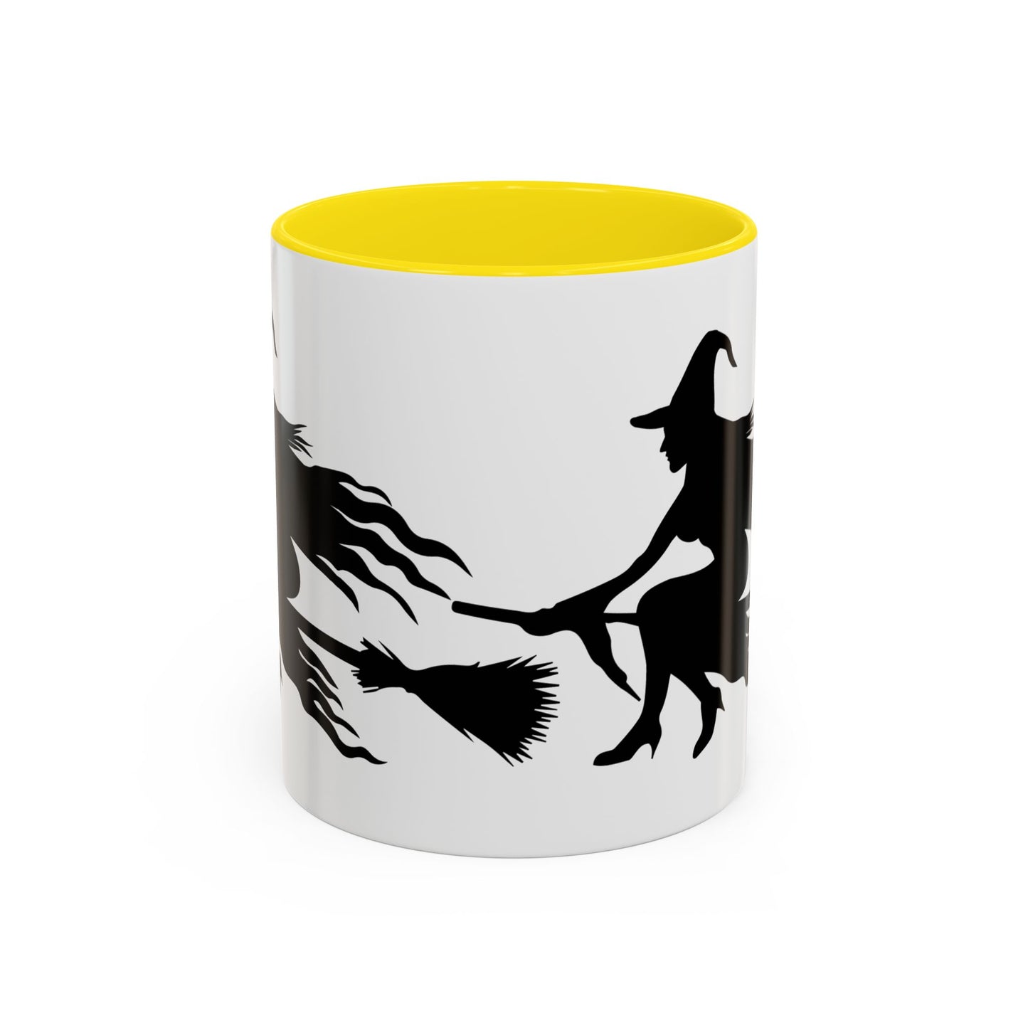Witchy Accent Coffee Mug - Perfect for Halloween, Witch Enthusiasts, Cozy Nights, Themed Parties, Gift for Her, Magic Lovers
