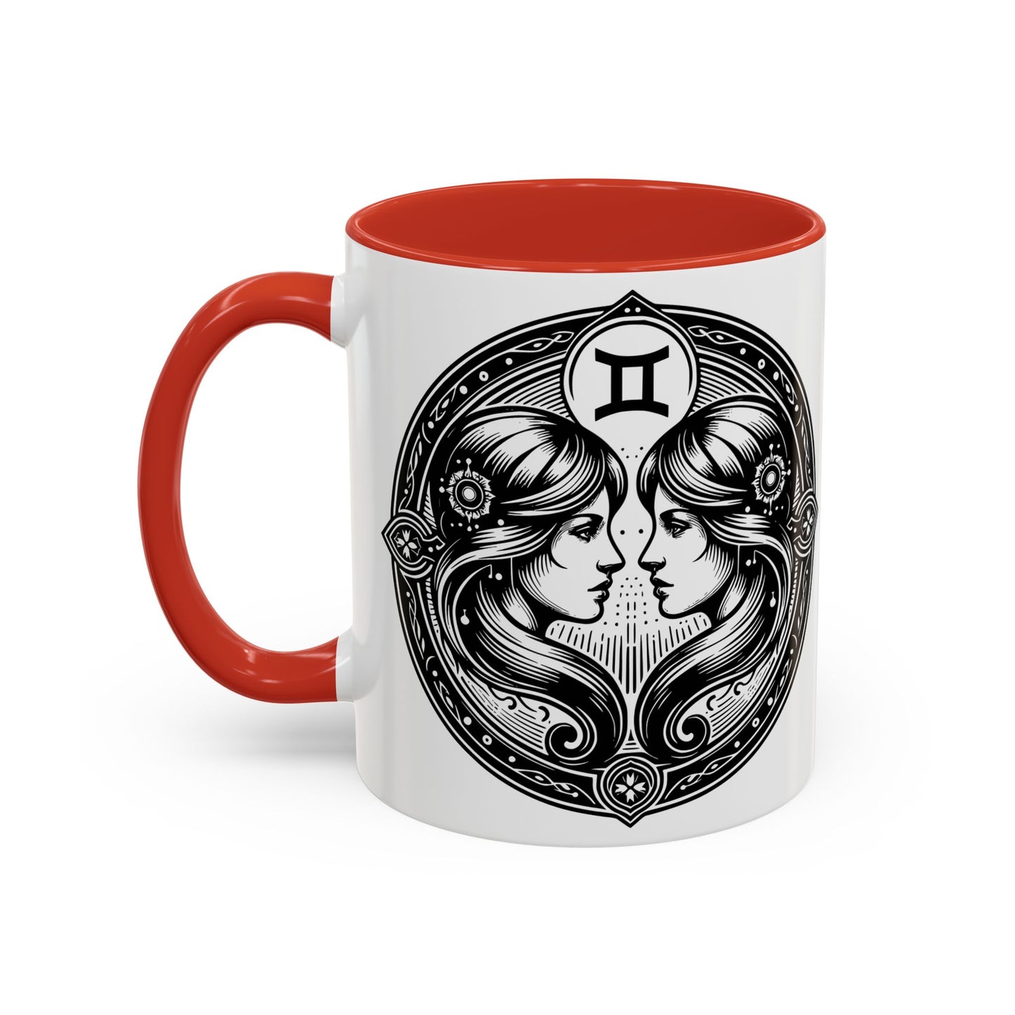 Zodiac Coffee Mug with Gemini Design, Astrology Gift Mug, Horoscope Coffee Cup, Unique Home Decor, Personalized Zodiac Mug