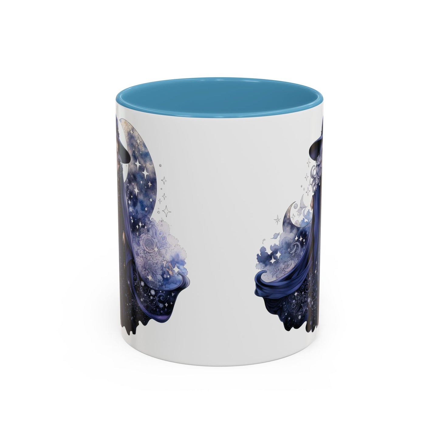 Mystical Sorceress Coffee Mug, Celestial Mug, Witch Coffee Cup, Astrology Drinkware, Enchanted Gift, Moon Phase Mug