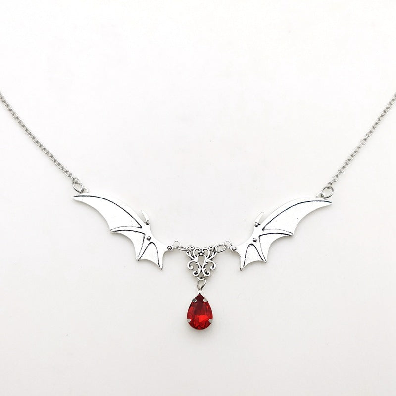 Vampire Bat Wings Collier Gothique Bijoux de Sorcellerie
