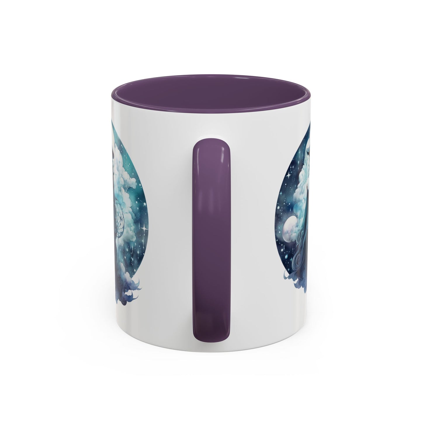 Celestial Dreamer Coffee Mug, Mystical Art Mug, Witchy Coffee Cup, Unique Gift for Her, Fantasy Mug, Astrology Theme