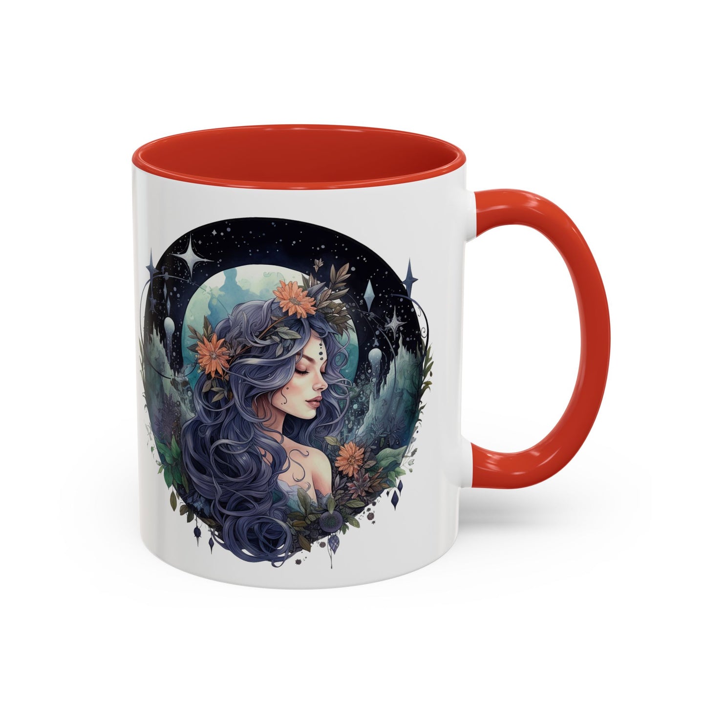Whimsical Fairy Tale Coffee Mug, Enchanted Forest Gift, Ceramic Mug for Nature Lovers, Magical Coffee Cup, Artful Tea Mug
