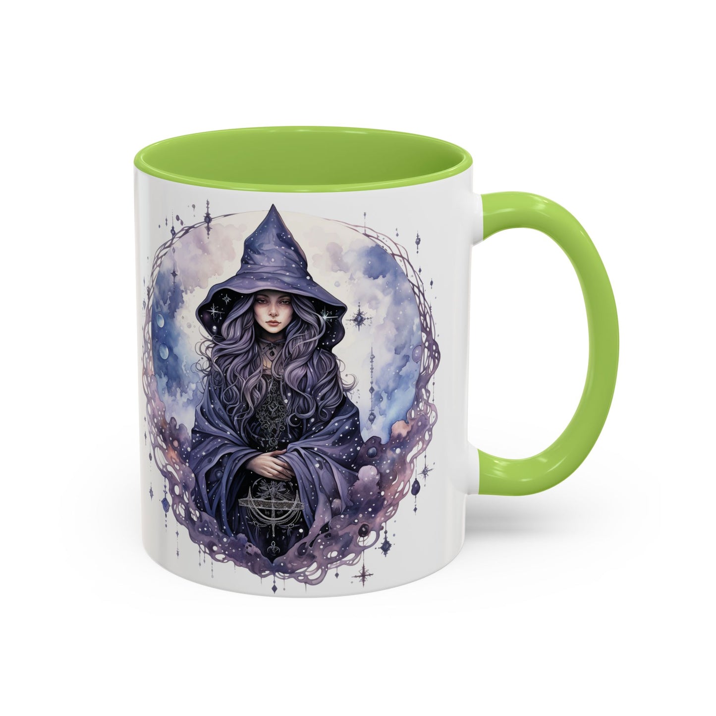 Mystical Witch Coffee Mug | Enchanted Gift for Tea Lovers, Halloween Decor, Witchcraft Lover, Celestial Home Decor, Unique Magic Mug