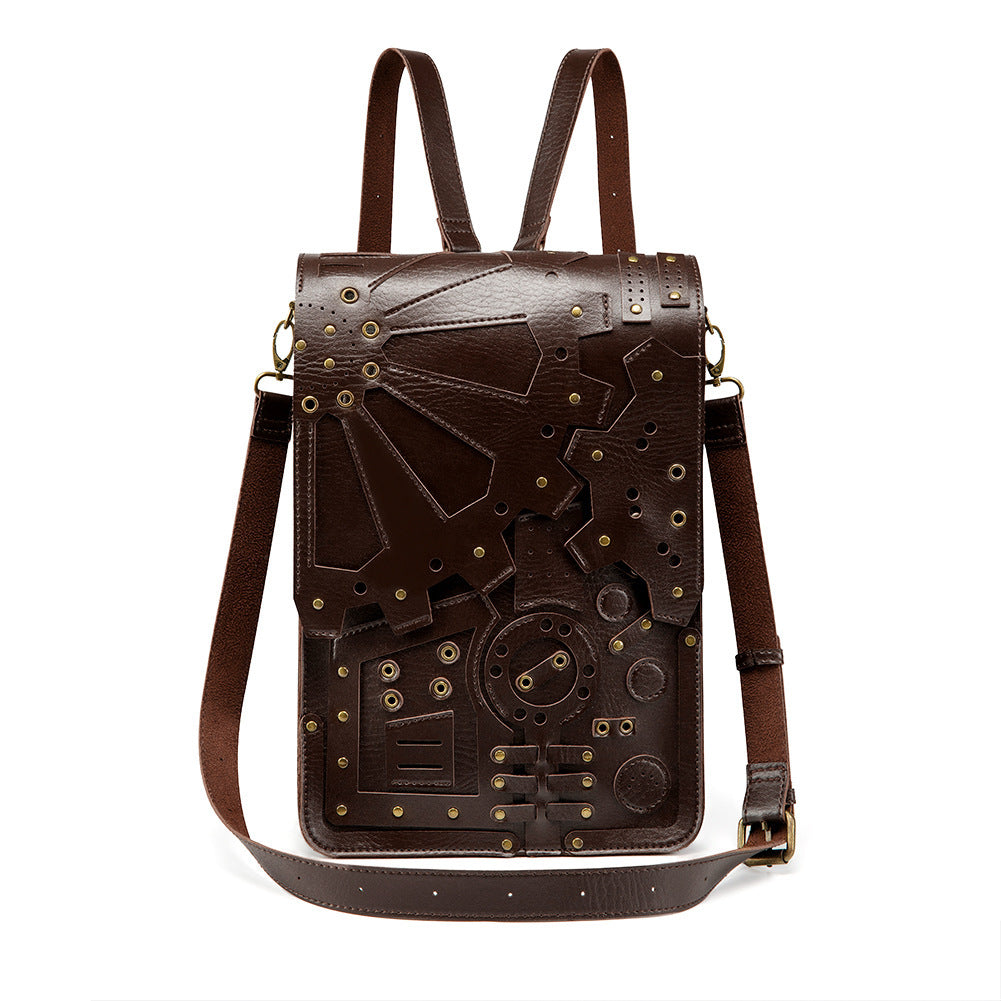 Nouveau steampunk rétro sac à dos de vitesse