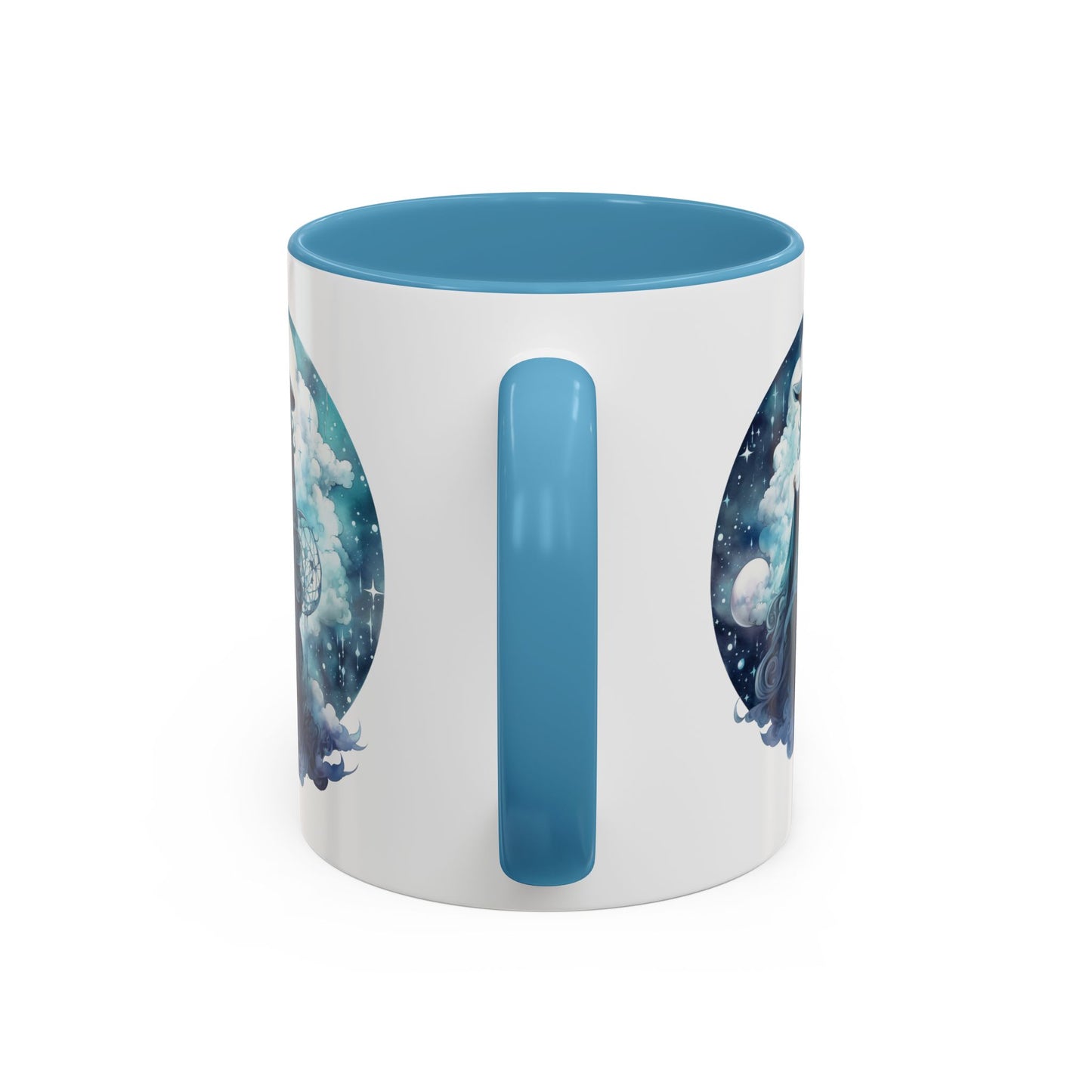 Celestial Dreamer Coffee Mug, Mystical Art Mug, Witchy Coffee Cup, Unique Gift for Her, Fantasy Mug, Astrology Theme