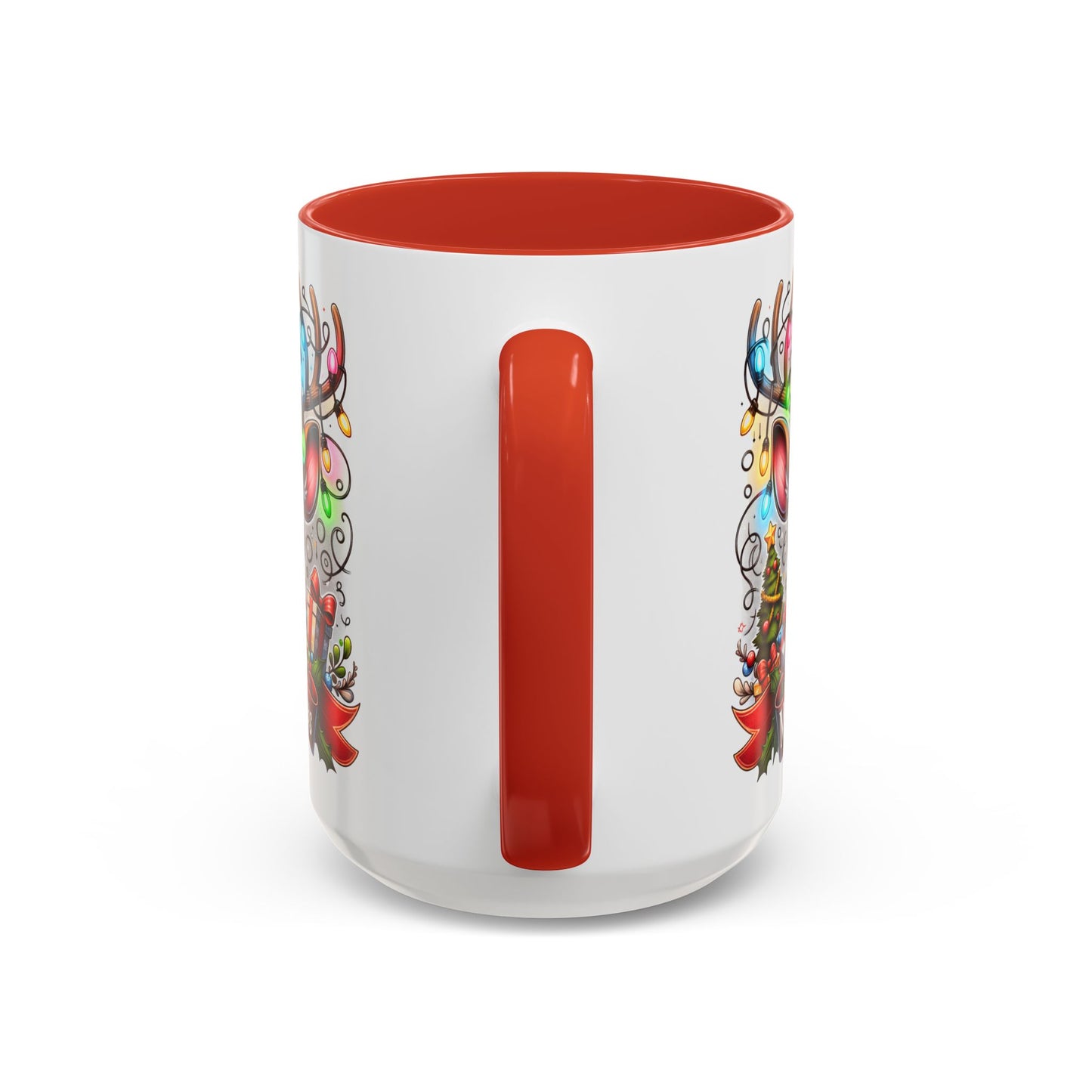 Tasse à café, petit renne au nez rouge (11, 15oz)