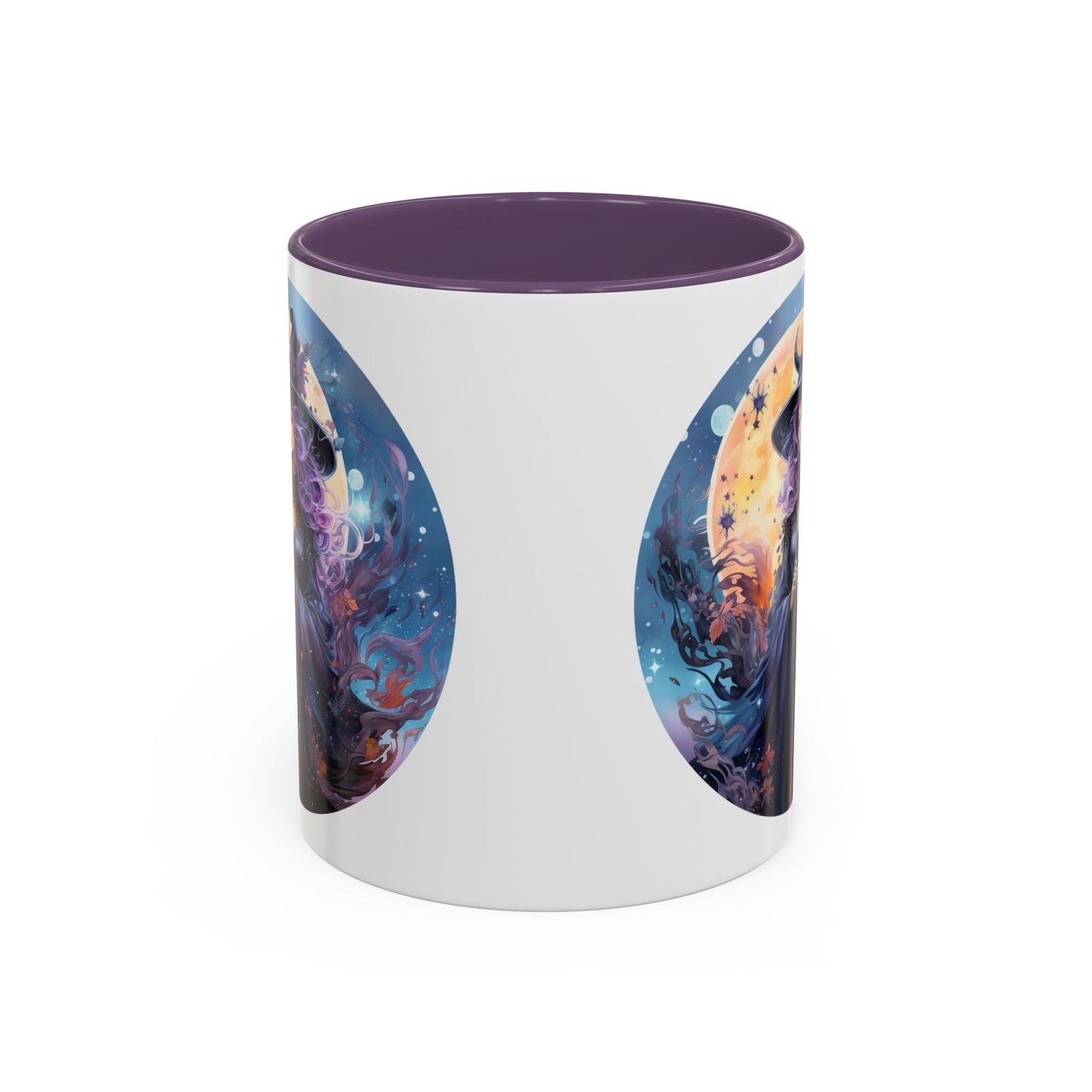 Mystical Witch Coffee Mug, Enchanted Mug, Cute Witch Gift, Magic Drinkware, Celestial Kitchen Decor, Unique Witchy Present
