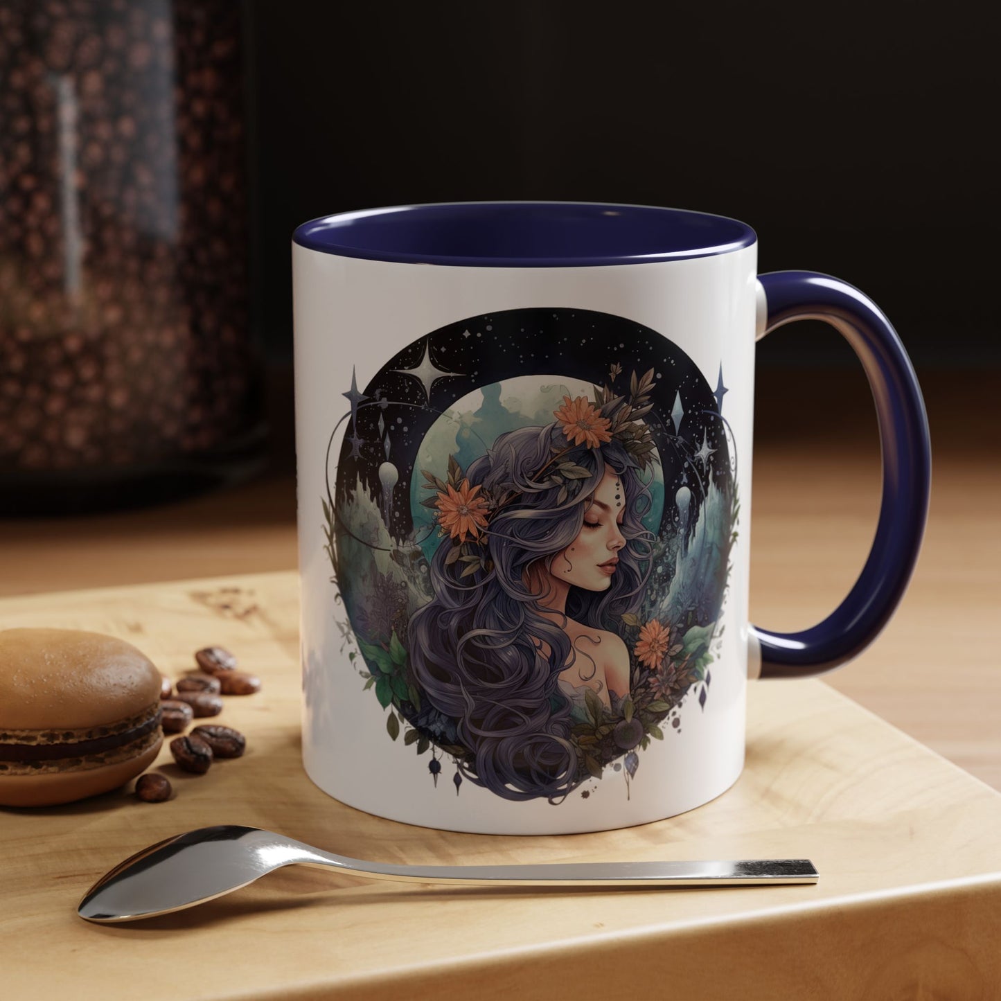 Whimsical Fairy Tale Coffee Mug, Enchanted Forest Gift, Ceramic Mug for Nature Lovers, Magical Coffee Cup, Artful Tea Mug
