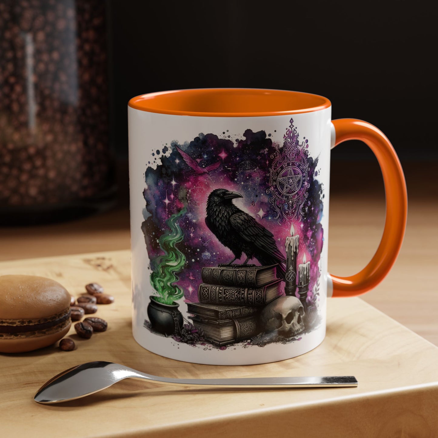Mystical Coffee Mug, Perfect for Witches, Spellcasters, Halloween, Unique Gift, Magical Beverage Cup