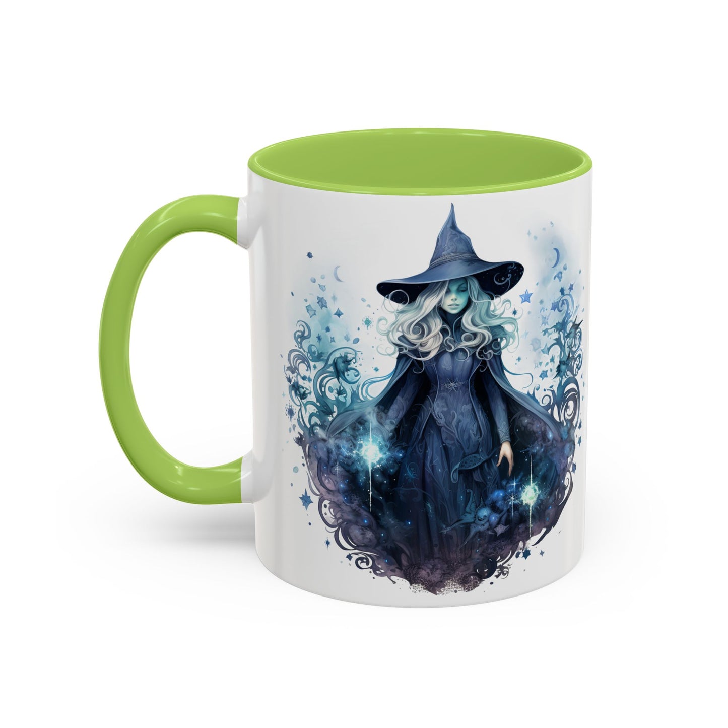 Witchy Accent Coffee Mug | Magical Coffee Cup, Halloween Decor, Gift for Witches, Enchanted Kitchenware, Mystical Mug