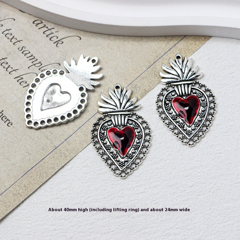 Gothic Girl Cross Love DIY Handmade Necklace Bracelet Earring Ornament Accessories