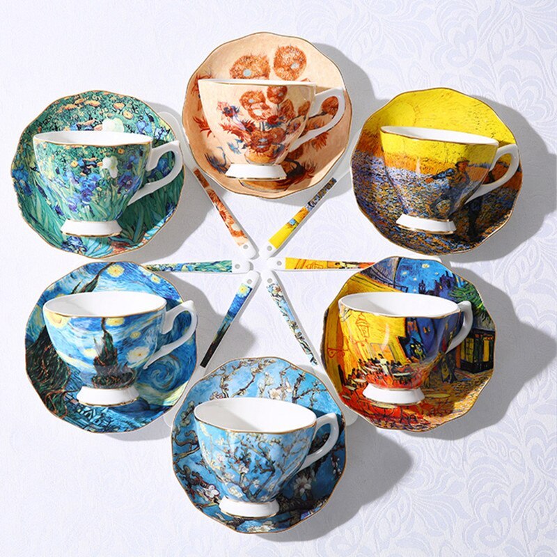 Style européen petit de luxe café tasse en céramique tasse