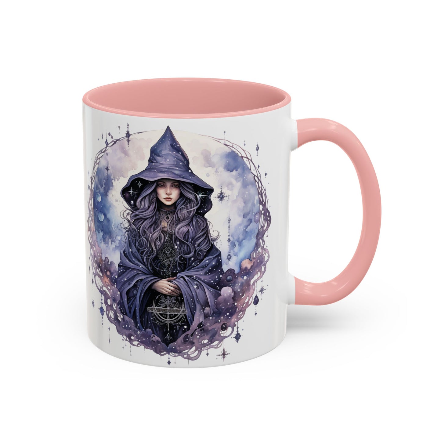 Mystical Witch Coffee Mug | Enchanted Gift for Tea Lovers, Halloween Decor, Witchcraft Lover, Celestial Home Decor, Unique Magic Mug