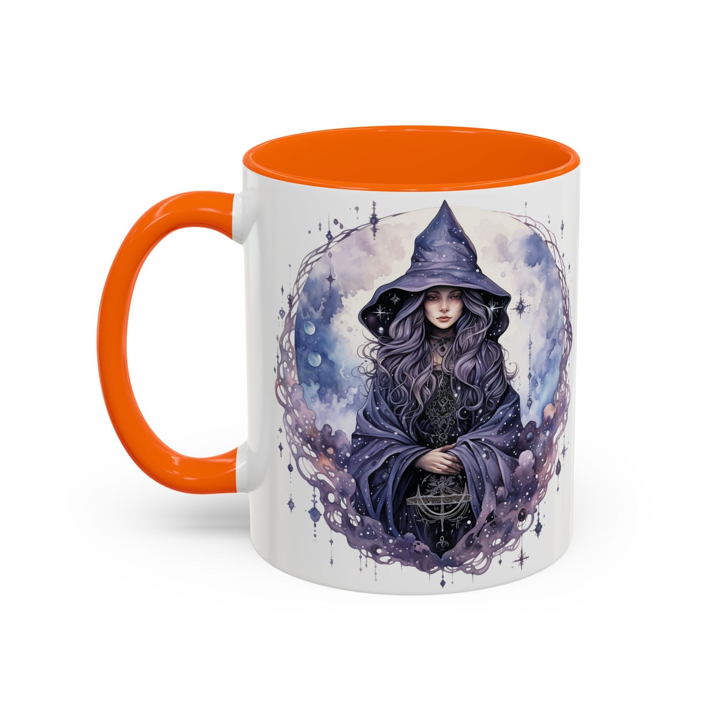 Mystical Witch Coffee Mug | Enchanted Gift for Tea Lovers, Halloween Decor, Witchcraft Lover, Celestial Home Decor, Unique Magic Mug