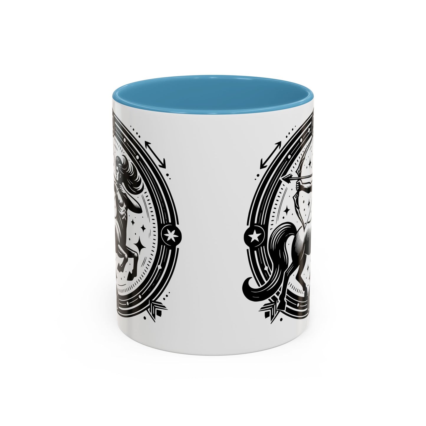 Zodiac Unicorn Coffee Mug, Astrology Gift, Horoscope Cup, Black Accents, Unique Unicorn Mug for Coffee Lovers