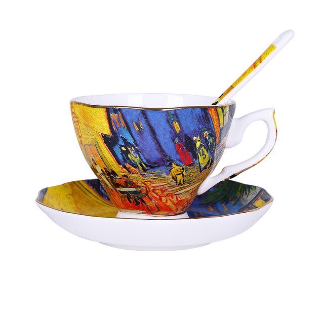 Style européen petit de luxe café tasse en céramique tasse