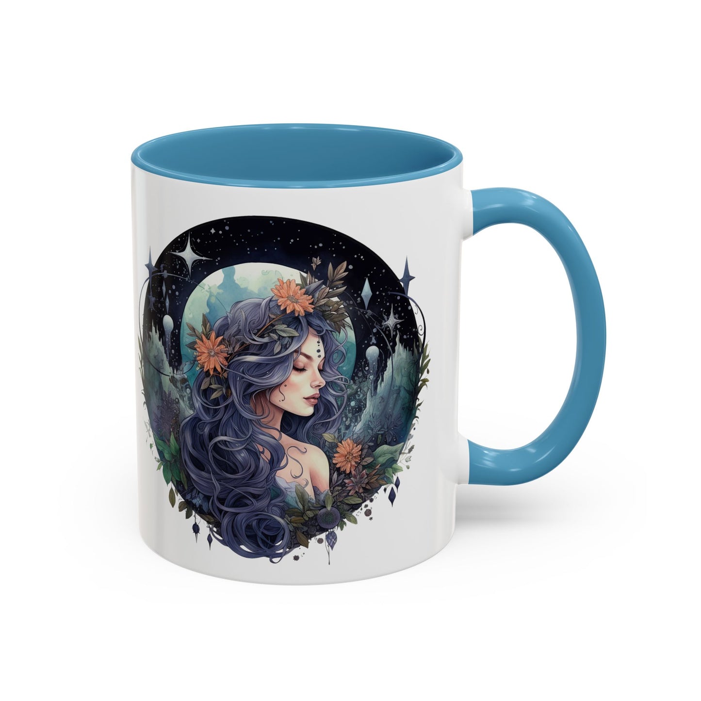 Whimsical Fairy Tale Coffee Mug, Enchanted Forest Gift, Ceramic Mug for Nature Lovers, Magical Coffee Cup, Artful Tea Mug