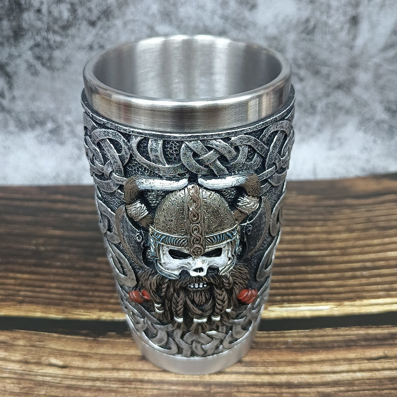 Personnalité de tasse à café Viking Vintage