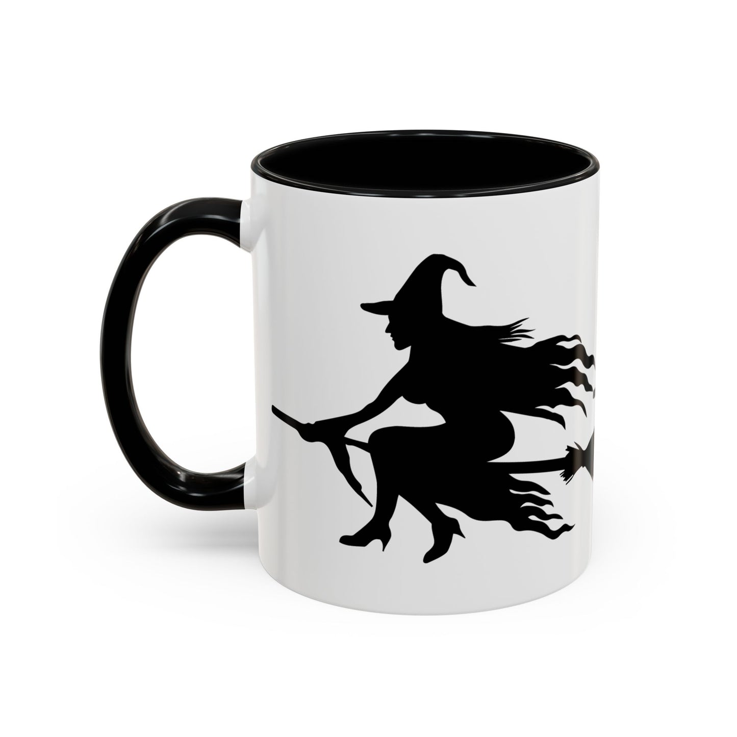 Witchy Accent Coffee Mug - Perfect for Halloween, Witch Enthusiasts, Cozy Nights, Themed Parties, Gift for Her, Magic Lovers