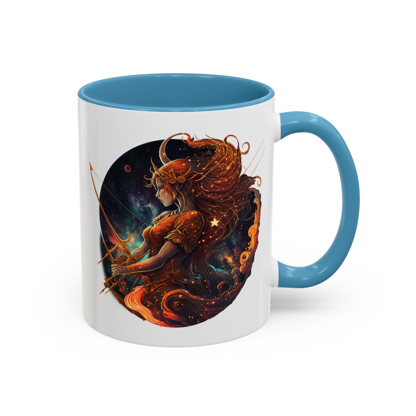 Celestial Goddess Coffee Mug | 11oz & 15oz | Mystical Gift for Coffee Lovers | Astrology Decor | Bohemian Kitchenware | Unique Art Mug