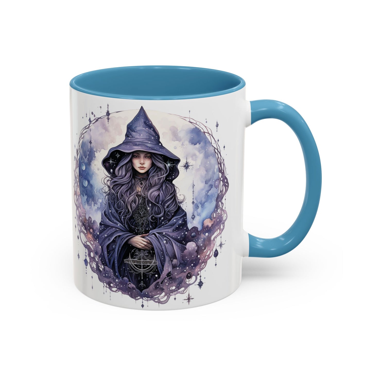 Mystical Witch Coffee Mug | Enchanted Gift for Tea Lovers, Halloween Decor, Witchcraft Lover, Celestial Home Decor, Unique Magic Mug