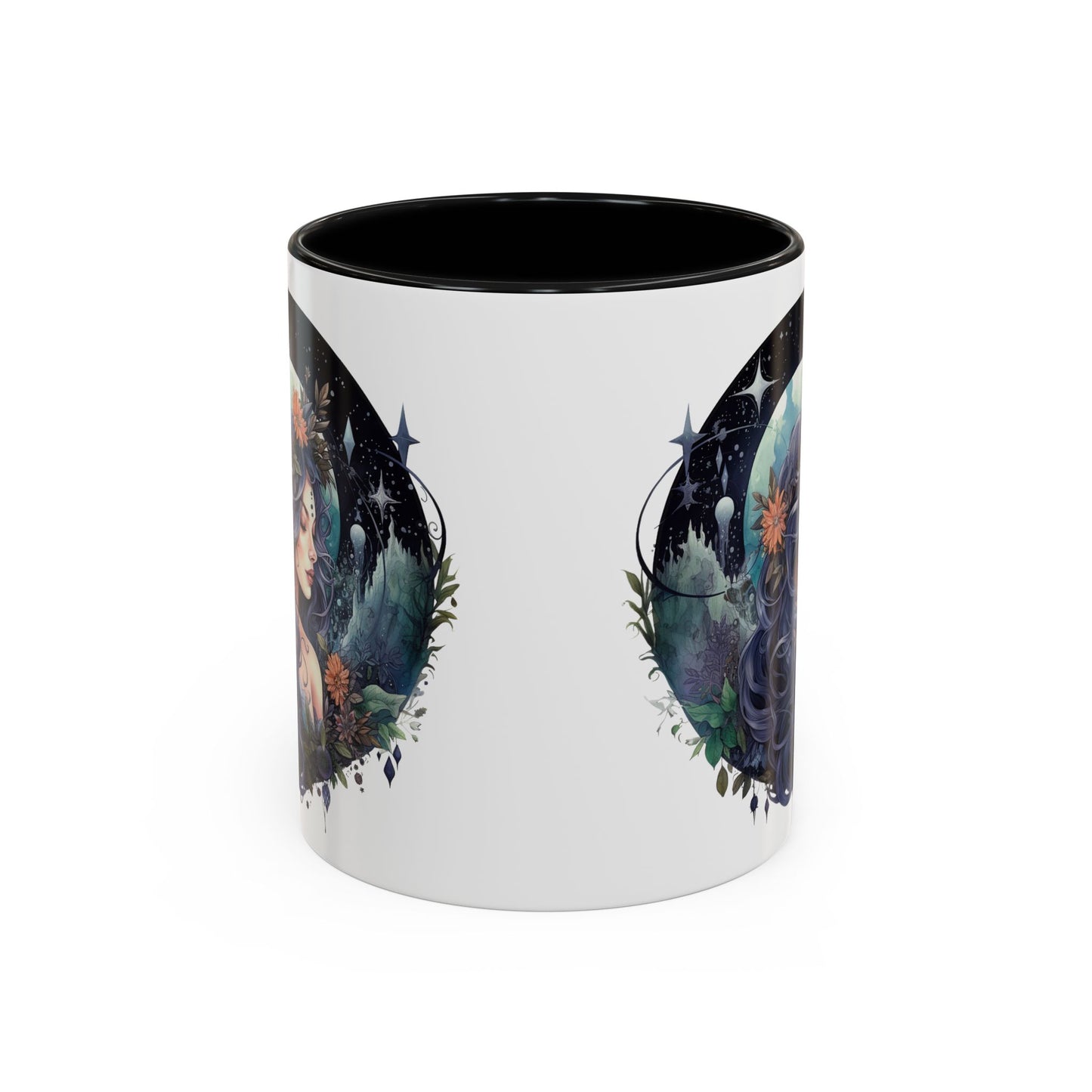 Whimsical Fairy Tale Coffee Mug, Enchanted Forest Gift, Ceramic Mug for Nature Lovers, Magical Coffee Cup, Artful Tea Mug