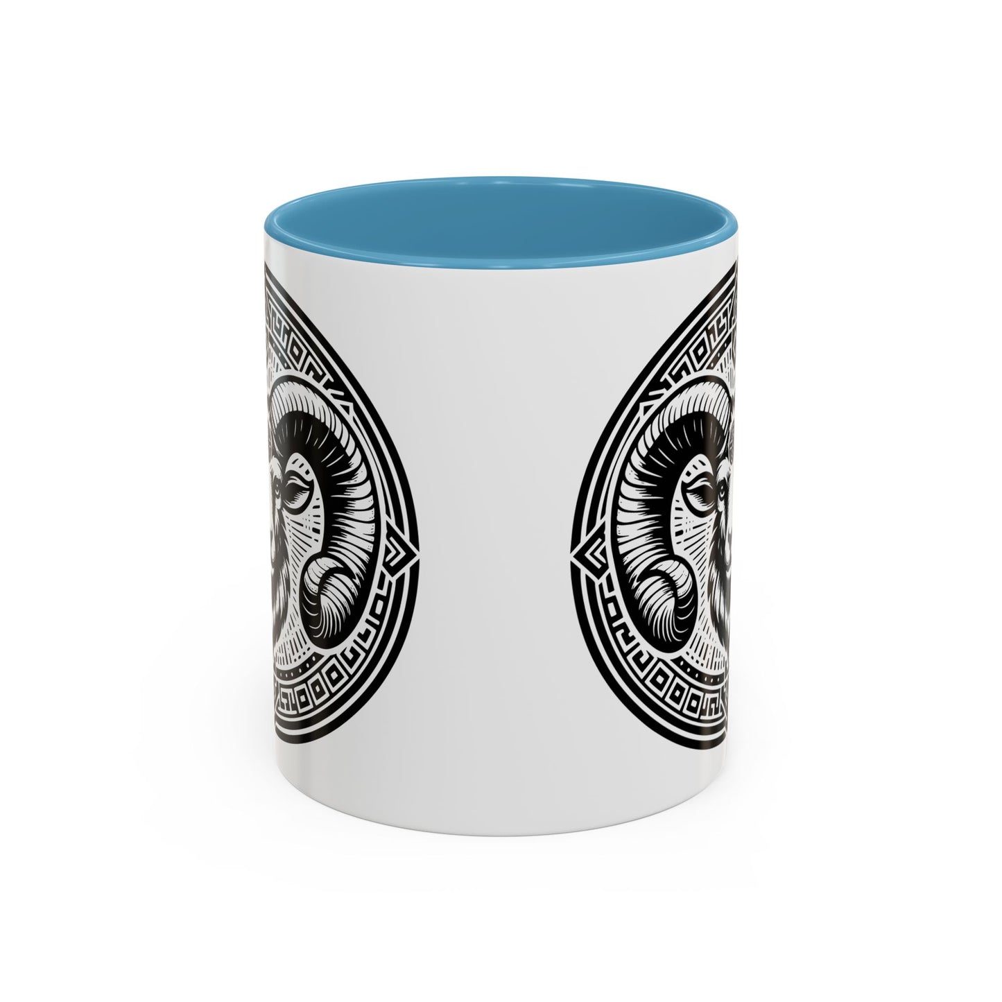 Bold Ram Accent Coffee Mug, Unique Gift for Animal Lovers, Perfect for Home, Office, Birthdays, or Holidays, 11/15oz