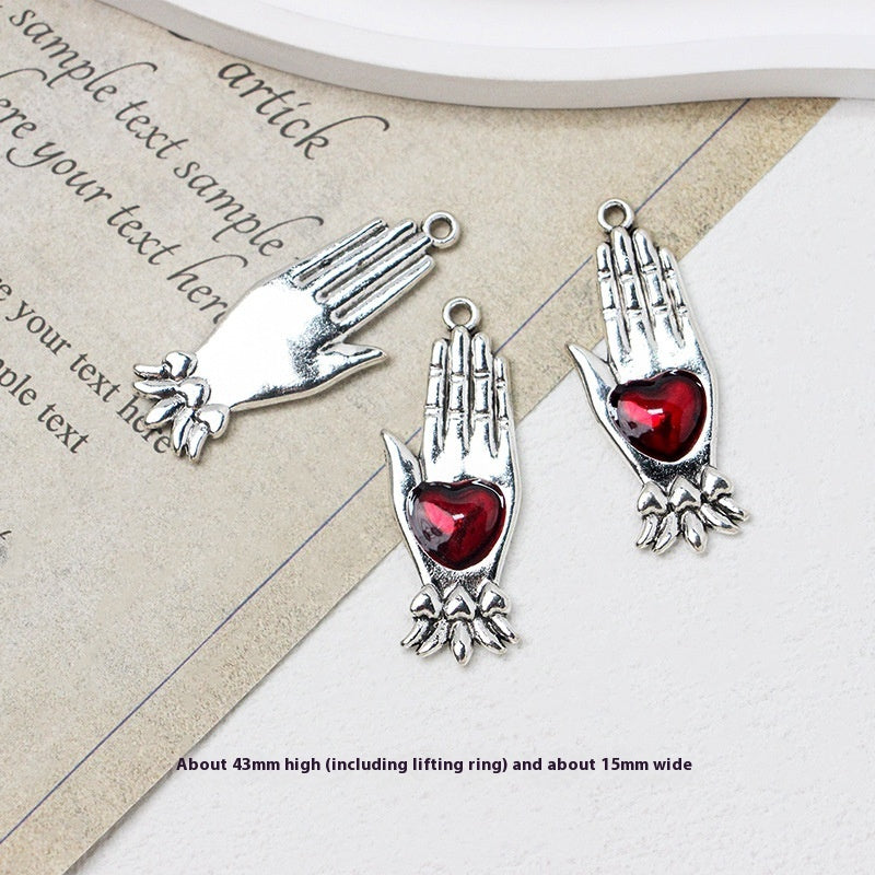 Gothic Girl Cross Love DIY Handmade Necklace Bracelet Earring Ornament Accessories