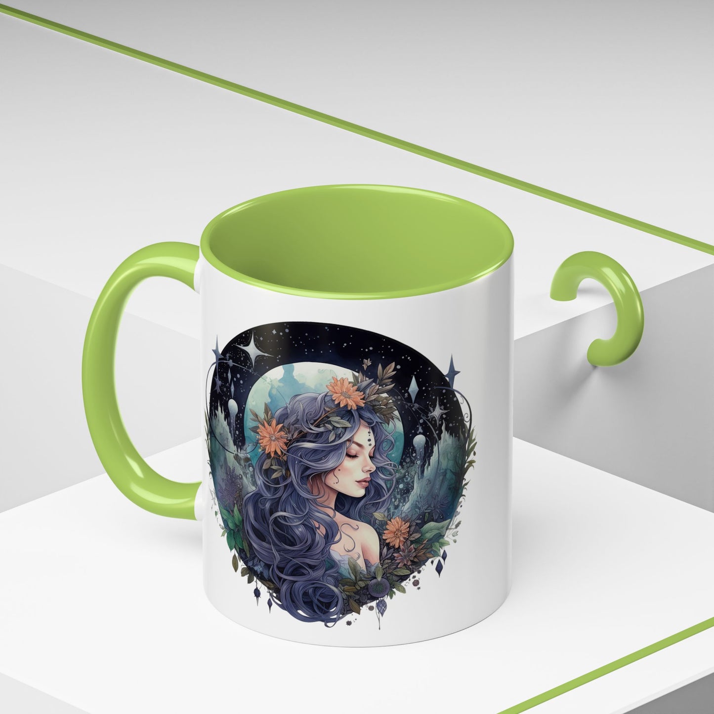Whimsical Fairy Tale Coffee Mug, Enchanted Forest Gift, Ceramic Mug for Nature Lovers, Magical Coffee Cup, Artful Tea Mug