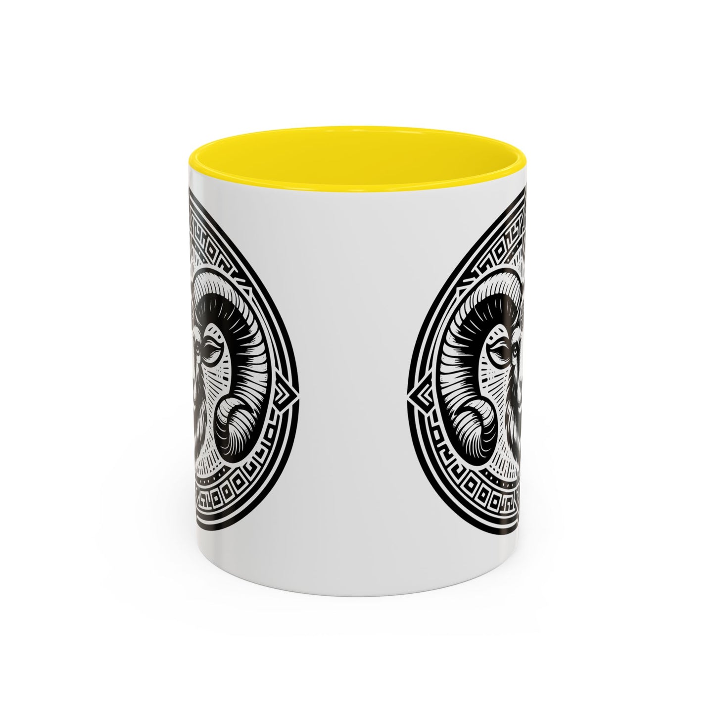 Bold Ram Accent Coffee Mug, Unique Gift for Animal Lovers, Perfect for Home, Office, Birthdays, or Holidays, 11/15oz