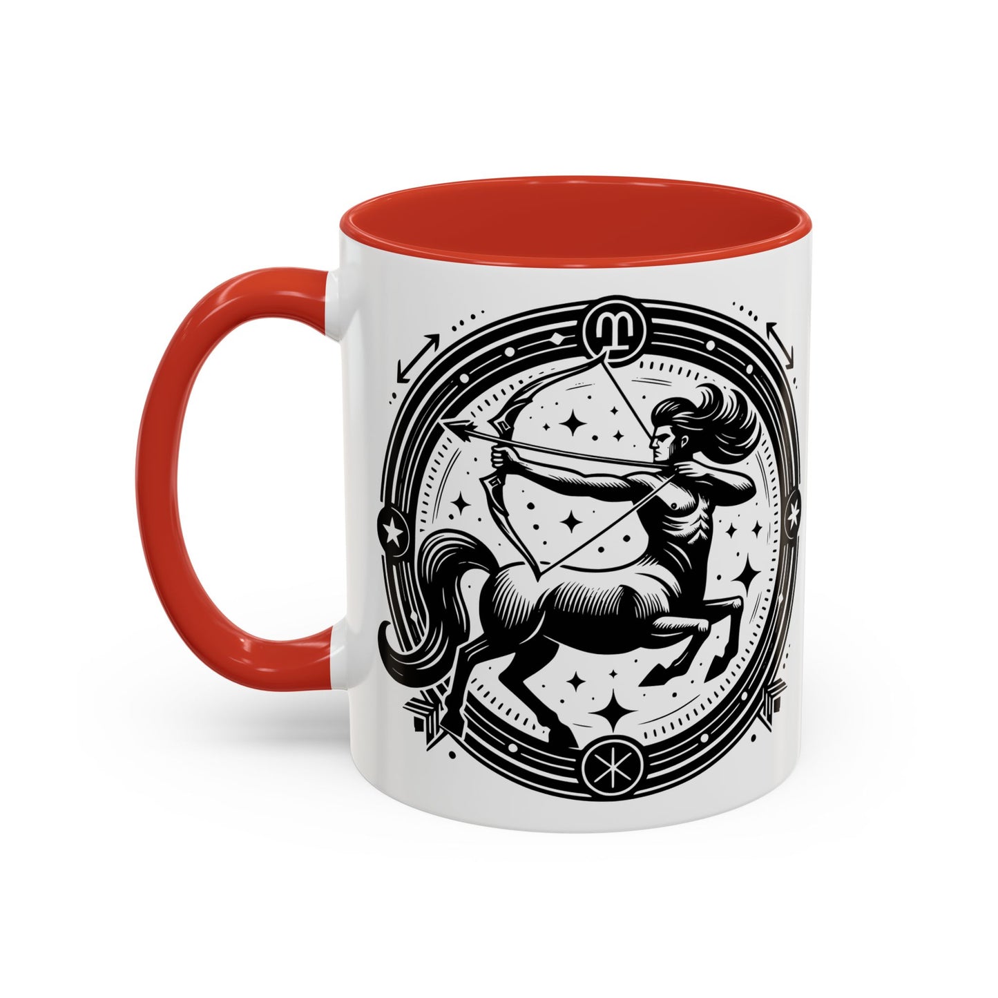 Zodiac Unicorn Coffee Mug, Astrology Gift, Horoscope Cup, Black Accents, Unique Unicorn Mug for Coffee Lovers