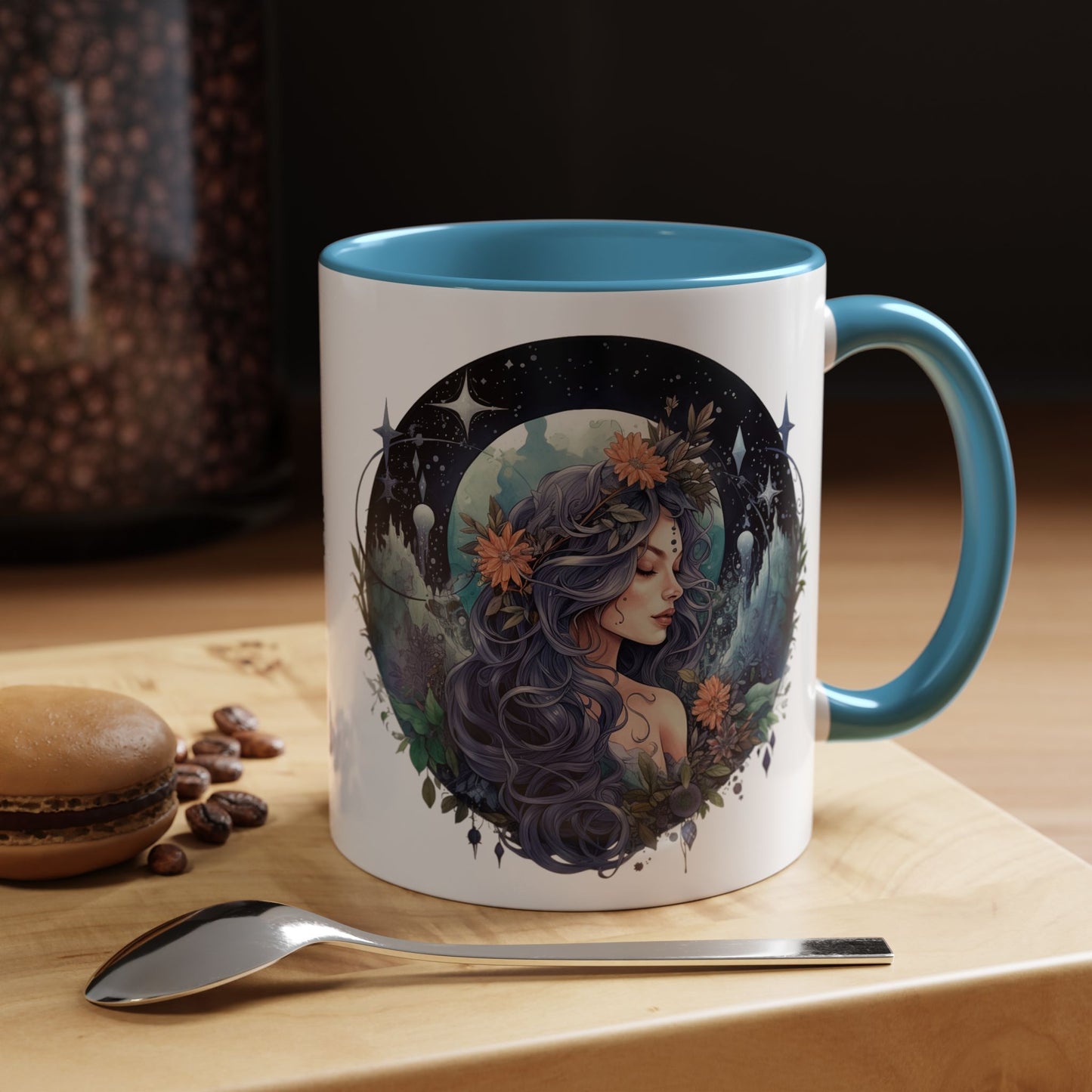 Whimsical Fairy Tale Coffee Mug, Enchanted Forest Gift, Ceramic Mug for Nature Lovers, Magical Coffee Cup, Artful Tea Mug
